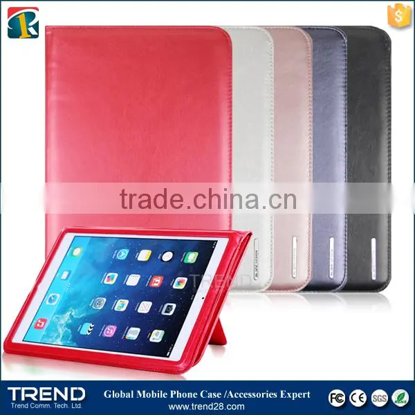 Iron Frame Leather Cover Case for Ipad Mini photo-3