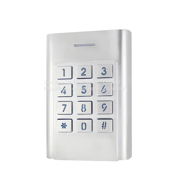 Secukey K5 Metal Keypad Easy Installation 6 Wires Standalone Keypad IP66 Waterproof Backlit Keypads Access Control photo-3