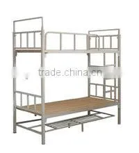(DL-B1)Folding 1.2mm Steel Pipe Thickness Strong Black Military Metal Bunk Bed photo-5