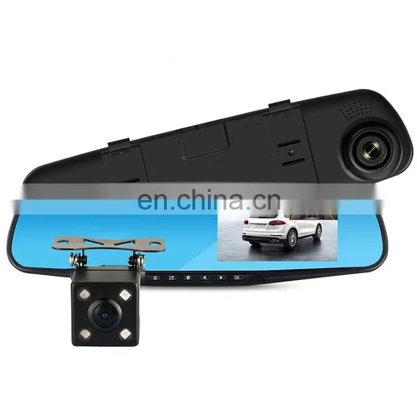 Drop Shiping GT600 Car Camera Dvr Video Recorder Rear View Mirror Night Vision 1080p Dual Front and Rear Dash Cam photo-5