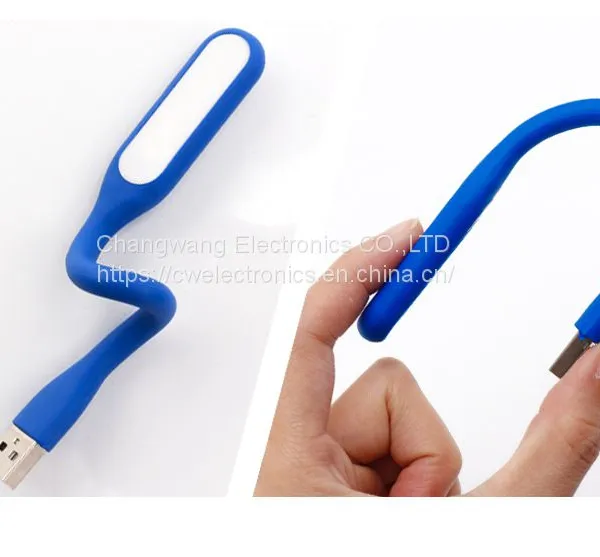 Mini LED Lamp USB Light Charging LED Flexible Portable Book Light for Computer Keyboard photo-4