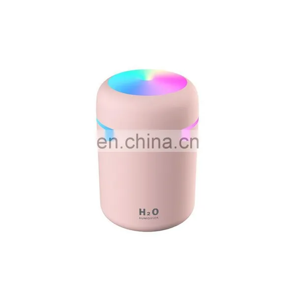 Mini Ultrasonic 300ml H2o Spray Mist Maker Double Wet Fogger Aroma Diffuser Essential Oil Car Air Humidifier With Led Lamp photo-5