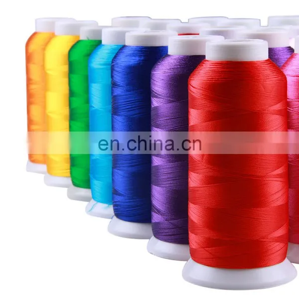120D/2 100% POLYESTER EMBROIDERY THREAD MANUFACTURING 5000M FOR COMPUTERIZED EMBROIDERY MACHINE USE photo-3