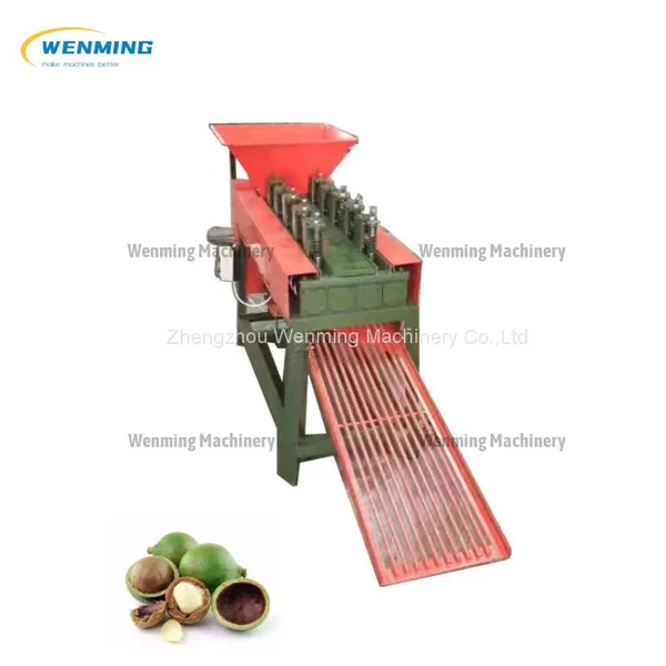 Commerical Macadamia Dehusker Machine Peeler for Macadamia photo-2