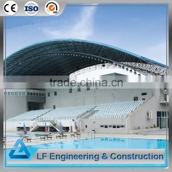 Profiled Steel Structure Sheet Swimming Pool Cover photo-4