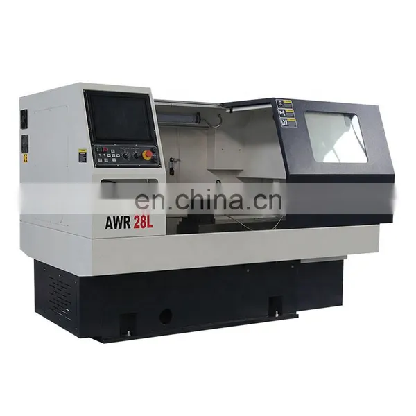 Lathe Machine Linear Guide Diamond Cut Alloy Wheel CNC Lathe Machine AWR28L on Truck for Mobile Service Repair photo-2