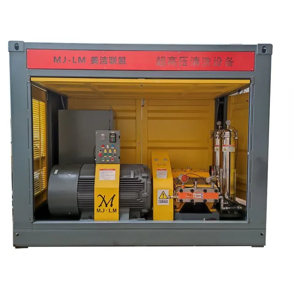 High Pressure Cleaning Machine for Petrochemical Pipeline Cleaning