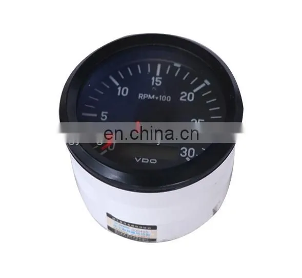 XCMG high quality dashboard Machinery Spare Parts Generator Engine Speed Gauge