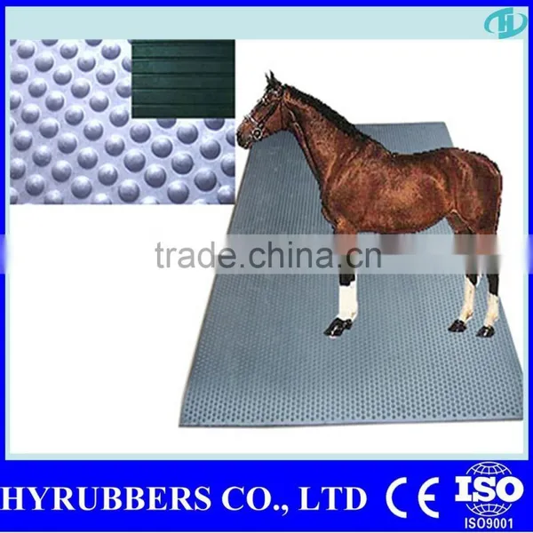 China Horse Stall Rubber Mats / Cow Horse Stable Rubber Mat Anti-slip photo-4