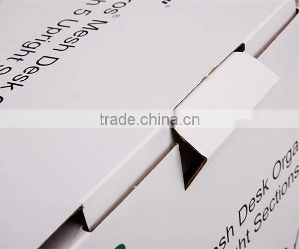 Chinese Supplier Color Printing Corrugated Carton Package Cardboard Paper Small White Boxes photo-4
