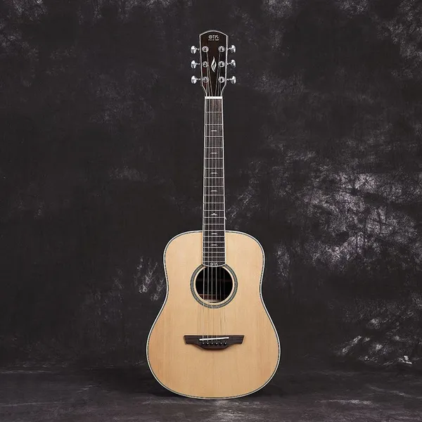 34inch Otis Spruce Solid Top Guitar Wholesaler Acoustic Guitar Supplier 340L Wood Guitar Manufacturer photo-5
