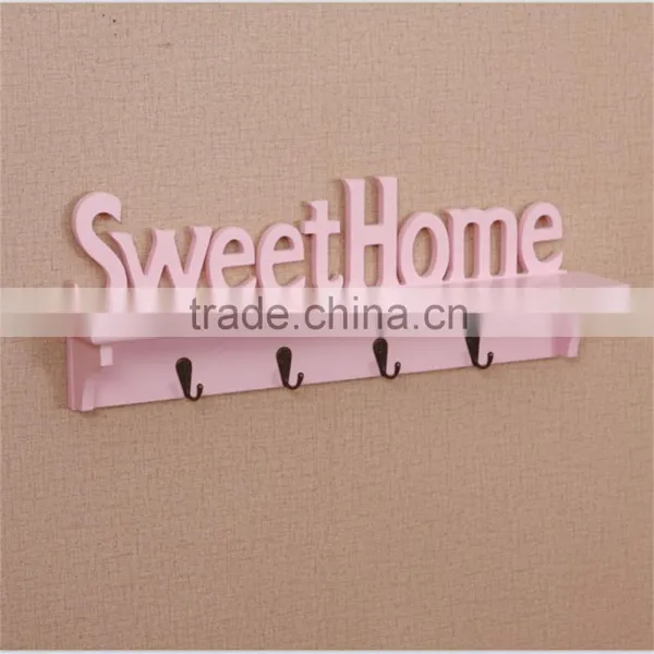 2016High Quality Home Decorative Wooden Wall Mounted Bracket Hook,hanging Bracket Hook Coat Hook photo-4