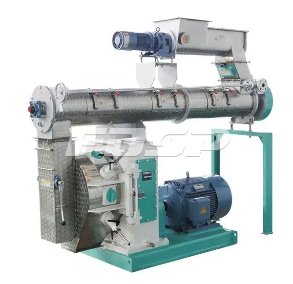 3-7tph SZLH350 High Grade Ring Die Feed Granulator