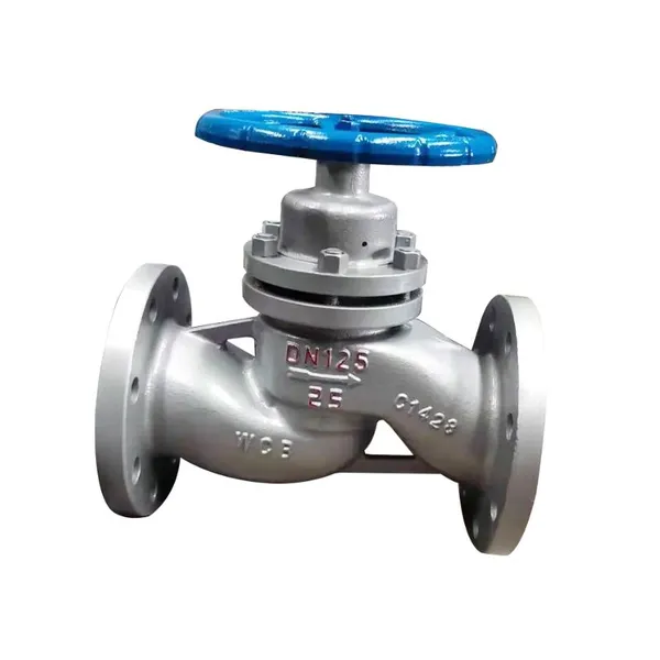 U41H-16C Boiler High-temperature Steam Resistant Cast Steel Flange Plunger Valve photo-3