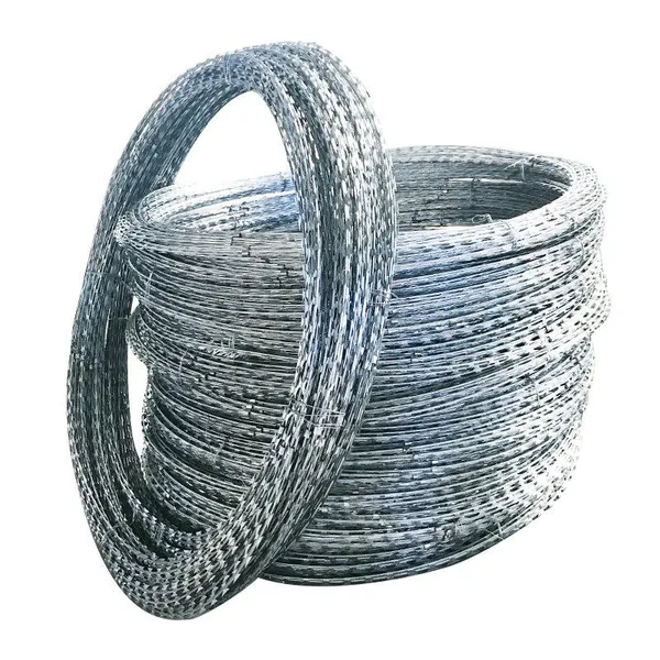 CBT-65 Razor Wire, Galvanized Stainless Steel Wire Mesh, Spiral Coil for Security and Protection