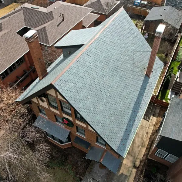 Natural Green Slate Roofing, Green Roof Slate Tiles, Green Natural Stone Tiles, Green Shale Tiles photo-4
