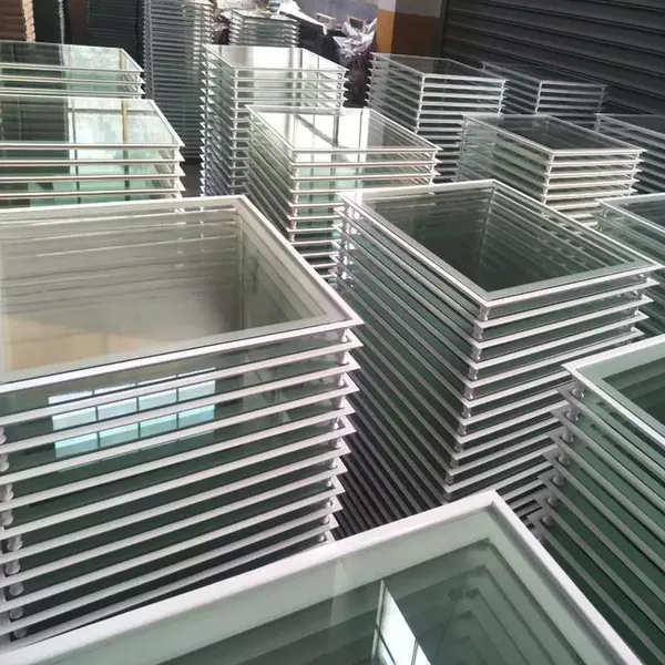 Glass Raised Access Floor 600×600mm – Tempered Glass Anti-Static Flooring for Data Center Viewing Aisle, Thickness 28/30/35mm, Custom Pedestal Height photo-2