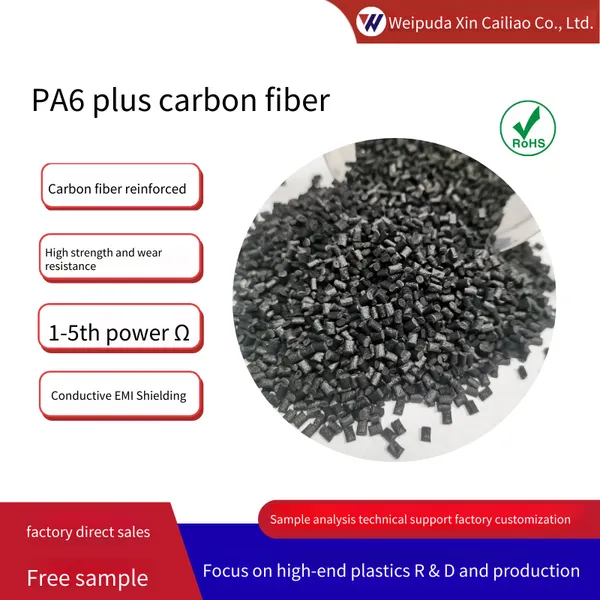 Pa66 Black + gf Glass Fiber 10%, 20%, 30%, 40%, 50% Flame-retardant Plastic for Fireproof Electrical Appliances and Automotive Parts, High-temperature Resistance photo-2