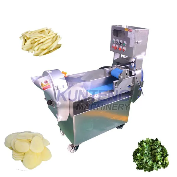 Commercial Automatic Jalapeno Slicing Machine Carrot Salad Shredder Slicer Leaf Vegetable Spinach Potota Cutting Machine EPC