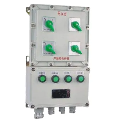 Explosion Proof Control Box IP66 Ex db IIC T6 Industrial Flameproof Electrical Control Box