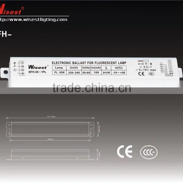 BSP-H Fluorescent Lighting Electronic Ballast 40w