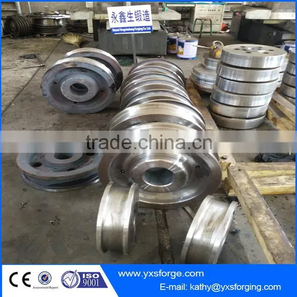 Heat Resistant Electric Ladle Transform Car Wheel Ladle Car Wheel for Steel Transport photo-3