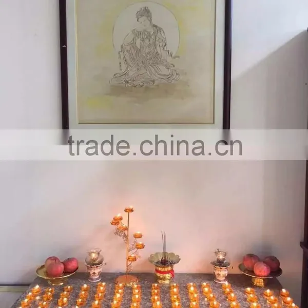 Non Smoking Butter Candles With Plastic Cup photo-2