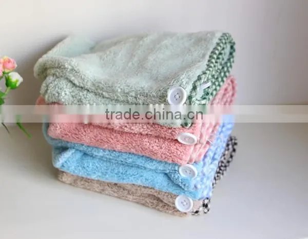 Coral Fleece Shower Cap photo-2
