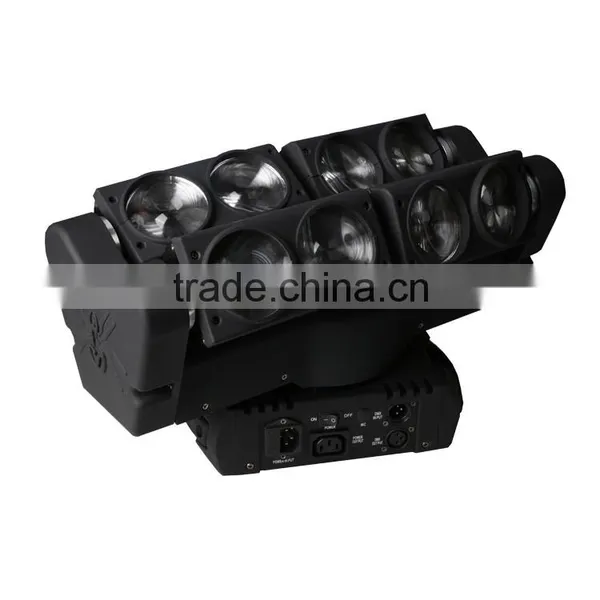 China Made 4in1 RGBW 8*10W Led Stage Lighting Effect Spider Light Led Moving Beam Spider Light photo-2