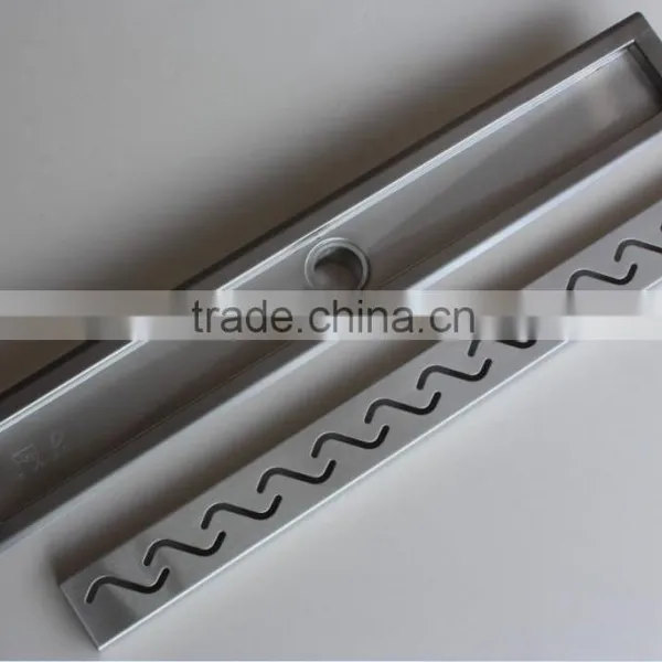 CUPC Certification Small Sloped Channel Base Linear Shower Drain, Channel Drain photo-2