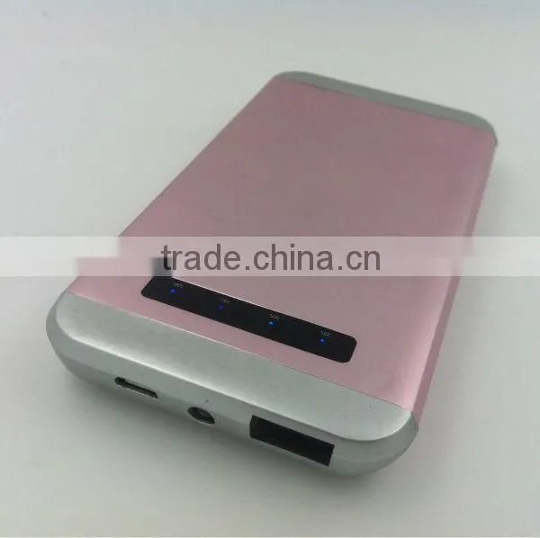 New Design 6000mah Portable Power Bank, Aluminum Power Bank photo-5