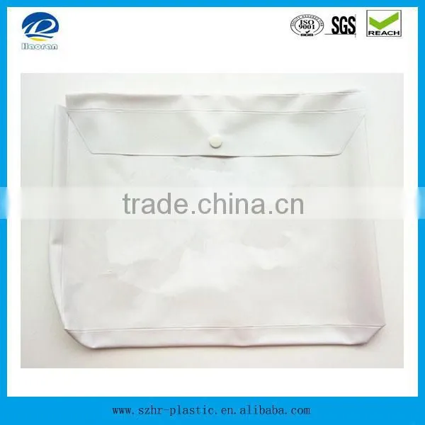 A4 Size Plastic PVC Document Satchels Envelope Bag photo-2