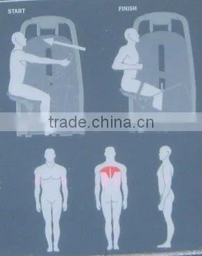 Gym Use Fitness Equipment/Body Building / Seated Row TZ-6004 photo-4
