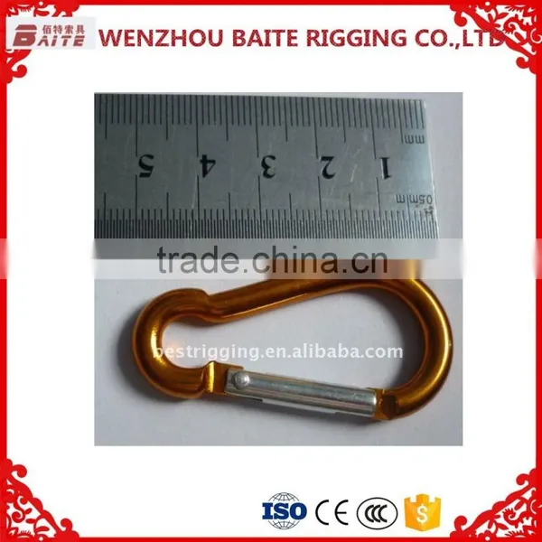 Aluminum Yellow Spring Hook Carbine Type photo-4