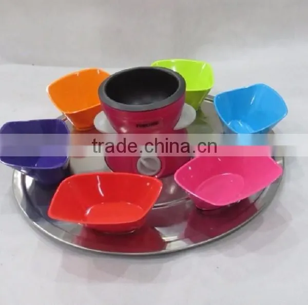 Hot Sale Electric Chocolate Melting Pot With Base And Bowls Set photo-2
