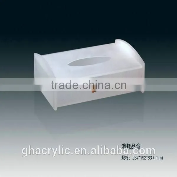 GH-RZ570 Shenzhen Guihe Factory Direct Sale Durable ,customized Acrylic Tissue Box Cover photo-2