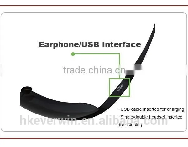 Voice Contorl Bluetooth 3d Video Glasses for Smart Phones photo-4