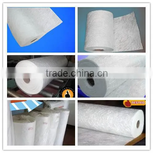 C-Glass Fiberglass Type Chopped Strand Mat of Boat Building Materials photo-2