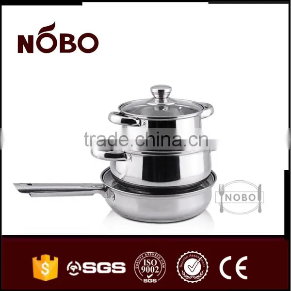 High Quality Stainless Steel Pot and Pan Set photo-5
