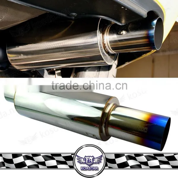 Universal Titanium Exhaust Muffler Tip