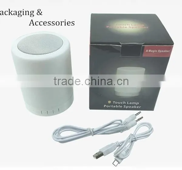 2.0 Touch Sensor Bluetooth Active Speaker With Rechargeable Battery And Microphone photo-6