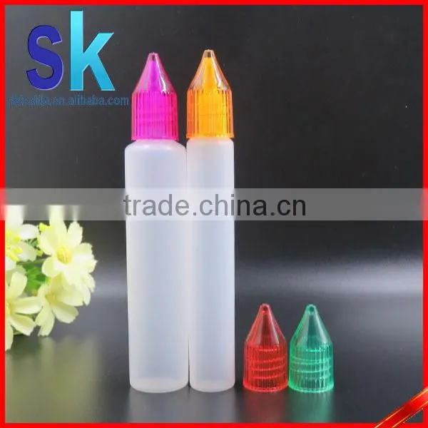 Beautiful Unicorn Bottle 15ml 30ml pe Plastic Bottle With Colorful Screw Cap for e Liquid Wholesale photo-6
