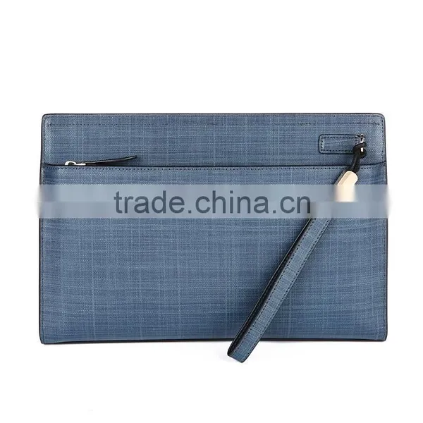 High Quality Natural Real Genuine Leather Men Clutch Bag Handbags, Fashion Big Capacity Clutch Wallets Card Holder photo-2