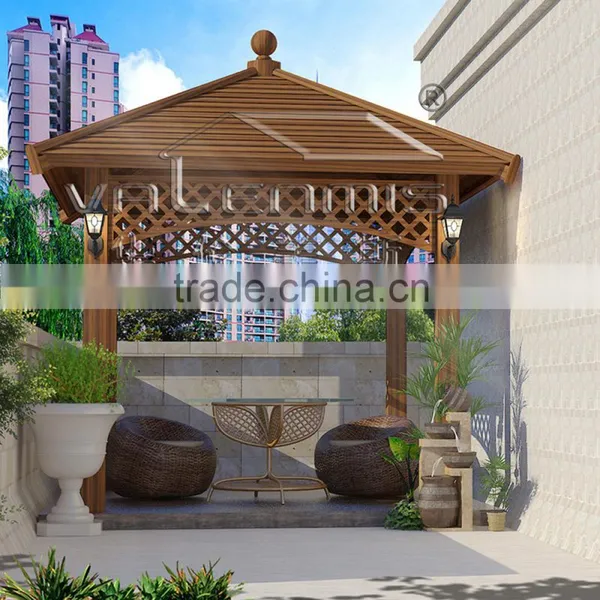 Outdoor Aluminum Alloy Pavilion/gazebo for Sale photo-4