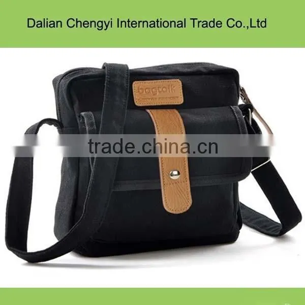 Factory OEM Canvas Travel Sport Shoulder Bag With Main Compartment