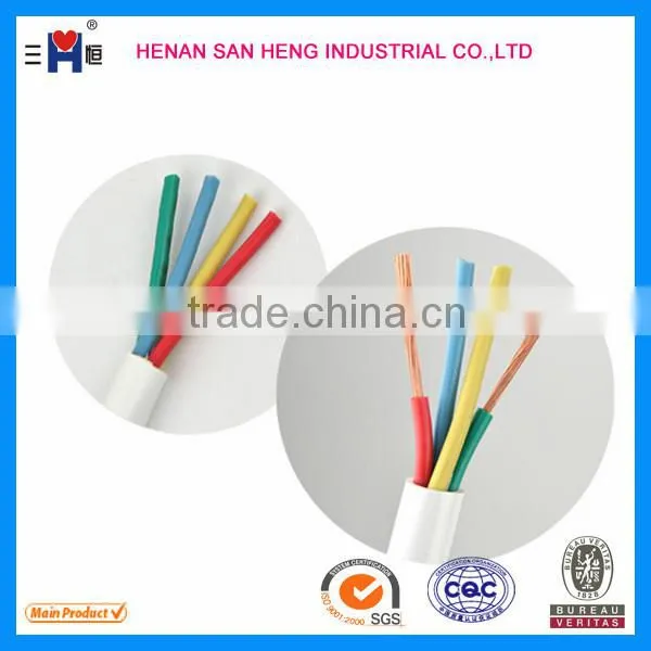Low Voltage RVV H05VV-F 4*1.5mm2 Zhengzhou Electrical Flexible Cable photo-6