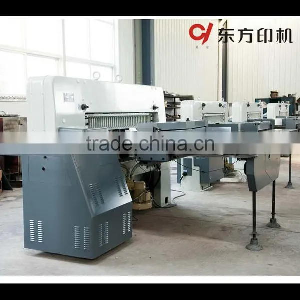 2016 New Design Paper cutting machine for cutting Printing product