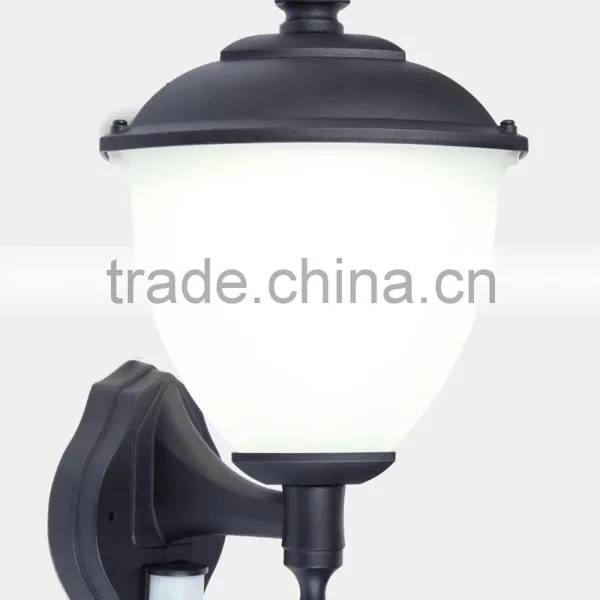 Classic Outdoor Motion Sensor LED Wall Light GS/CE certificate IP54