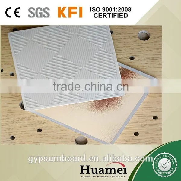 VINYL FACED PLASTER CEILING TILE photo-5
