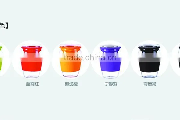Chinese Wholesale Glass Tea Cup 6 Color Teacup Glass Infuser Handmade Glass Lid Heat Resist Glass Tea Kettle Glass Teaware photo-5